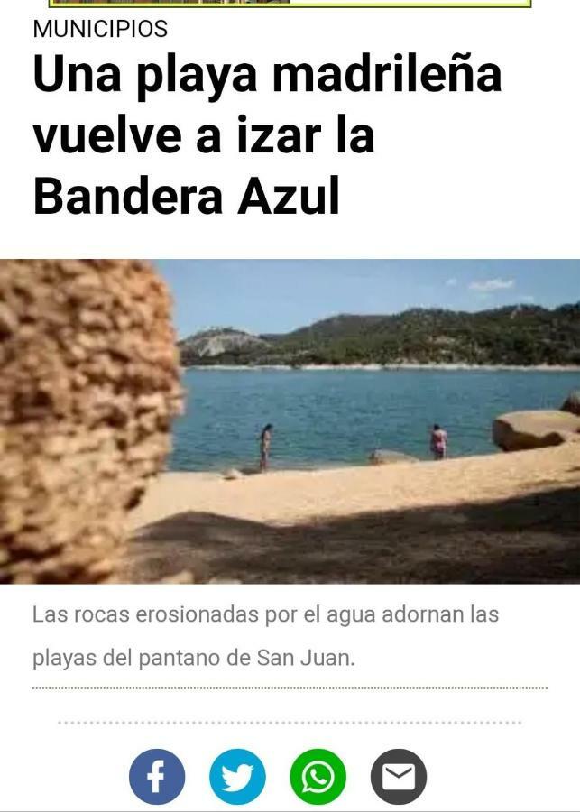 شقة El Mirador De Bacha San Martín de Valdeiglesias المظهر الخارجي الصورة
